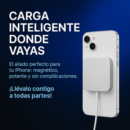 CARGADOR MAGNETICO PARA IPHONE